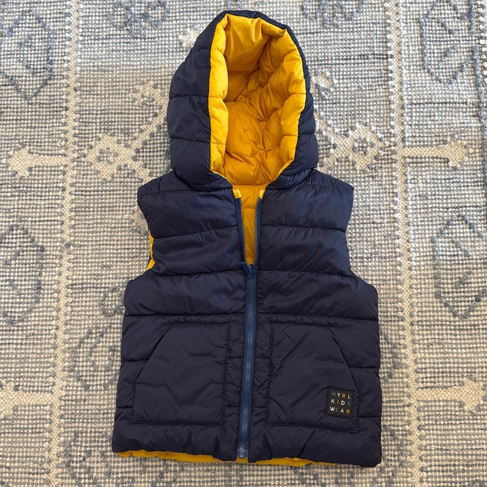 Mayoral Puffer Vest (reversible)